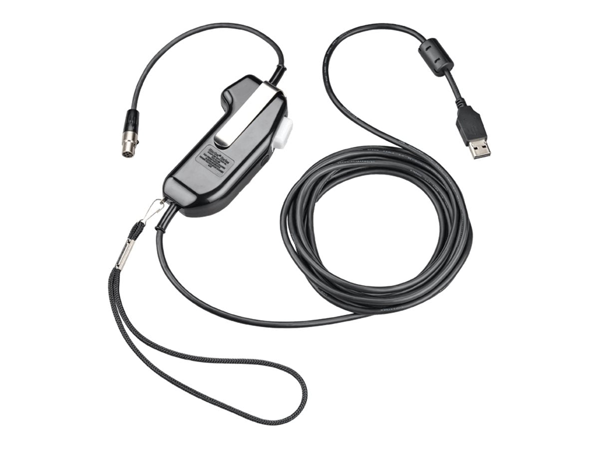 Poly SHS 2371-11 - PTT (push-to-talk) headset adapter - USB, stereo, no serial - TAA Compliant 8K718AA#AC3