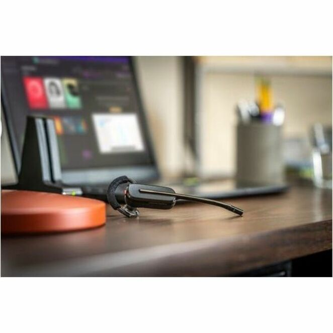 Poly Savi 8200 Office 8240 Headset - Mono - Wireless - Bluetooth/DECT - 449.5 ft - 32 Ohm