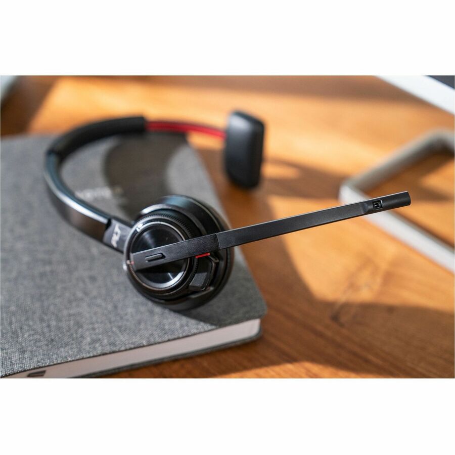 Poly Savi 8210 UC Microsoft Teams Certified DECT 1920-1930 MHz USB-A Headset - Mono -