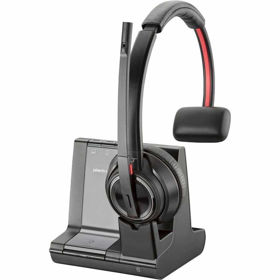 Poly Savi 8210 UC Microsoft Teams Certified DECT 1920-1930 MHz USB-A Headset - Mono -
