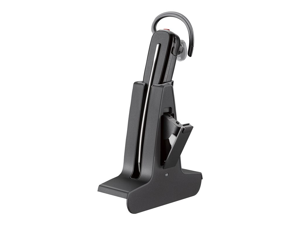 Poly Savi - Charging cradle - and wearing accessories - black - United States - for Poly Savi 8245 85T32AA#ABA