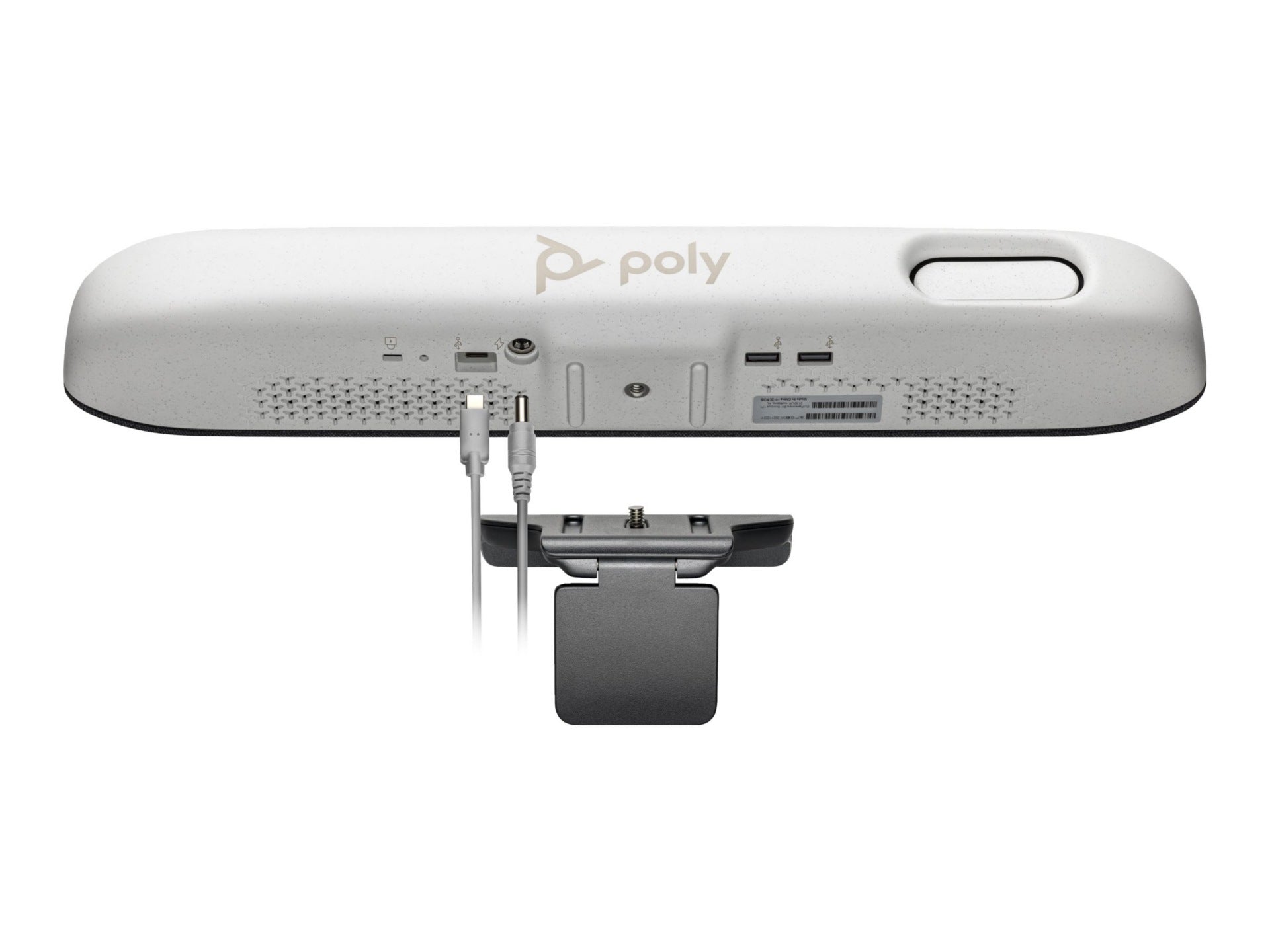 Poly Studio R30 USB Video Bar Sand – Clear Audio & Video for Professionals