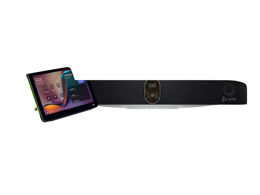 Poly Studio X72 - Video conferencing kit (video bar, Poly TC10 touch controller) - Zoom Certified, Certified for Microsoft Teams A4MA7AA#ABA