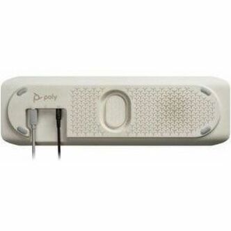 Poly Sync 60 Speakerphone - USB - Microphone - Silver