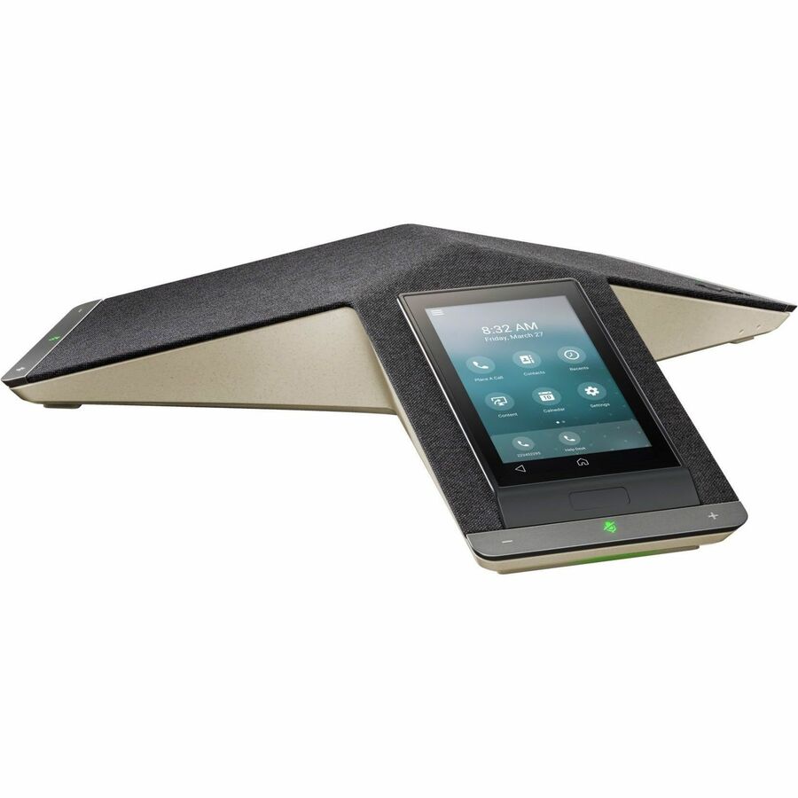 Poly Trio C60 IP Conference Station - Corded/Cordless - Bluetooth Wi-Fi - Black - VoIP - I