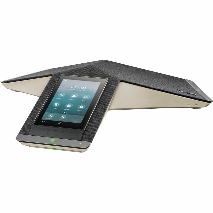 Poly Trio C60 IP Conference Station - Corded/Cordless - Bluetooth Wi-Fi - Black - VoIP - I