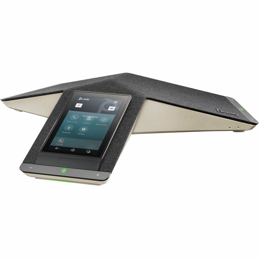 Poly Trio C60 IP Conference Station - Corded/Cordless - Bluetooth Wi-Fi - Black - VoIP - I