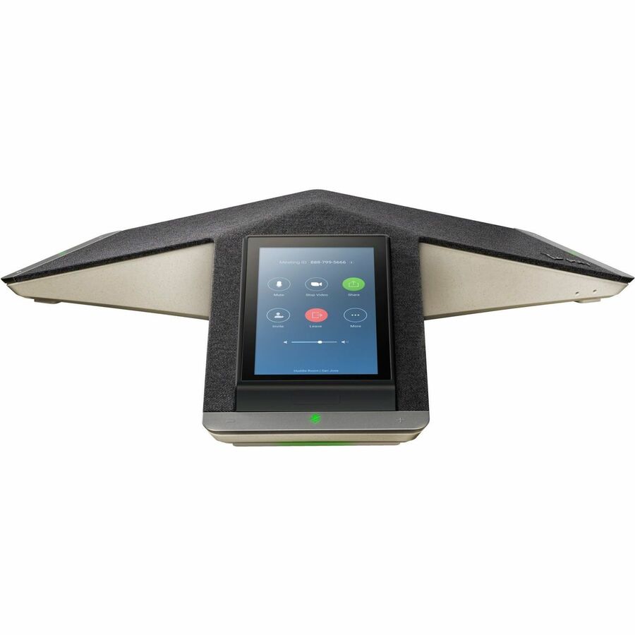 Poly Trio C60 IP Conference Station - Corded/Cordless - Bluetooth Wi-Fi - Black - VoIP - I