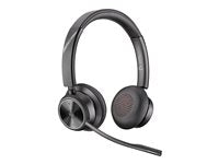 Poly Ultra-Secure Wireless DECT Headset System - Stereo - Wireless - DECT 6.0 - 180 ft - 2