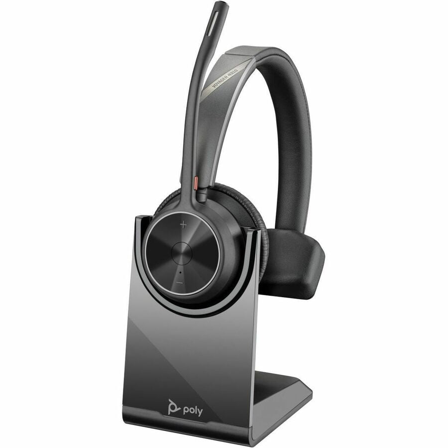 Poly Voyager 4310 USB-C Headset with Charge Stand - Siri, Google Assistant - Mono -