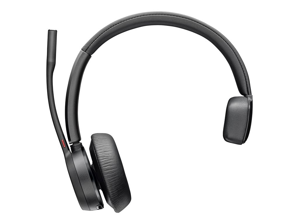 Poly Voyager 4310 - Voyager 4300 series - headset - on-ear - Bluetooth - wireless, wired - active noise canceling - USB-C - black 7E2L8AA#ABA