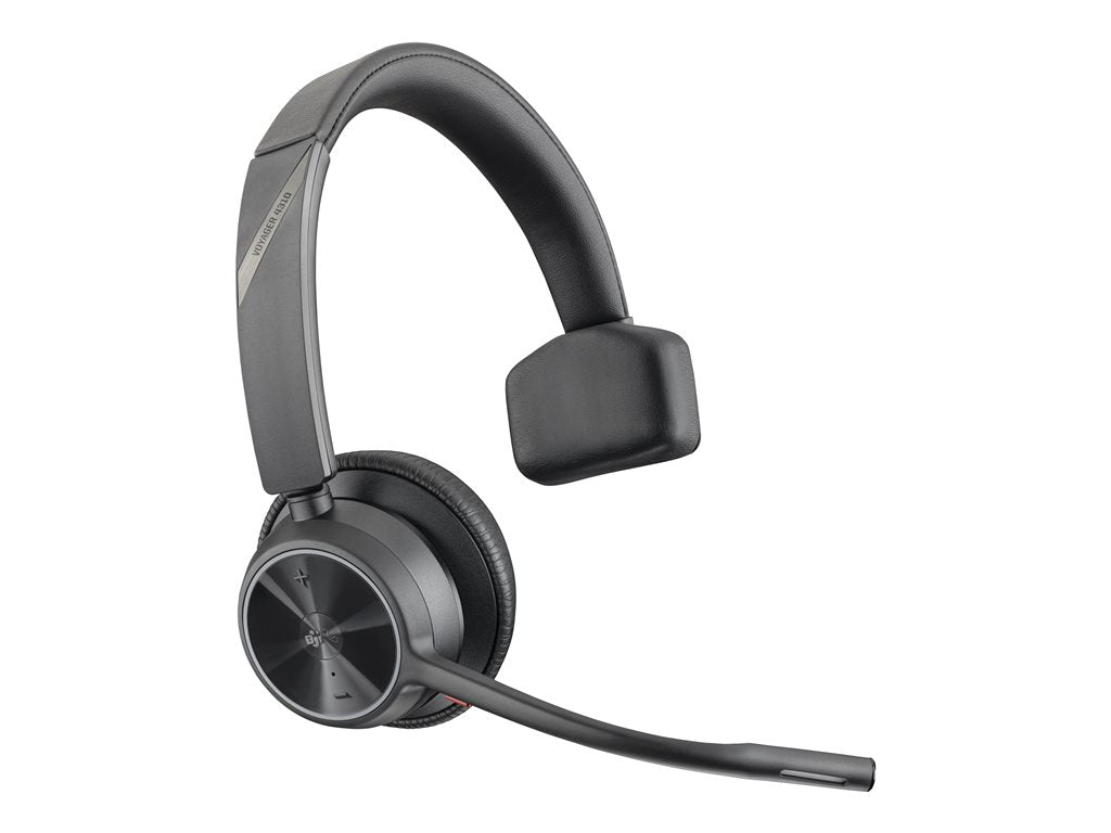 Poly Voyager 4310 - Voyager 4300 series - headset - on-ear - Bluetooth - wireless, wired - active noise canceling - USB-C - black 7E2L8AA#ABA