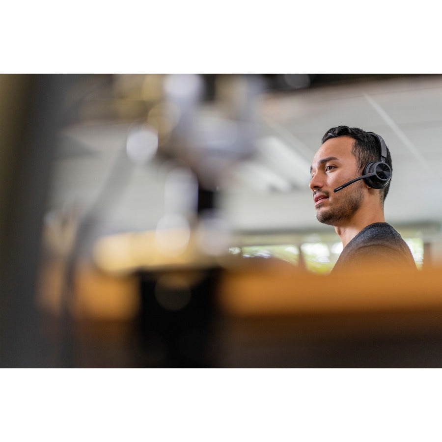 Poly Voyager 4320 USB-A Headset - Siri, Google Assistant - Stereo, Mono - USB Type A, USB