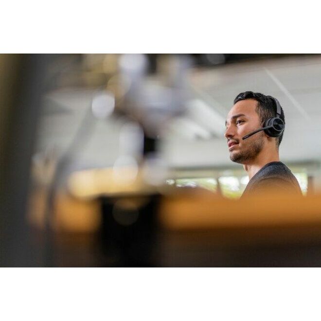 Poly Voyager 4320 USB-C with charge stand Headset - Siri, Google Assistant - Stereo - USB