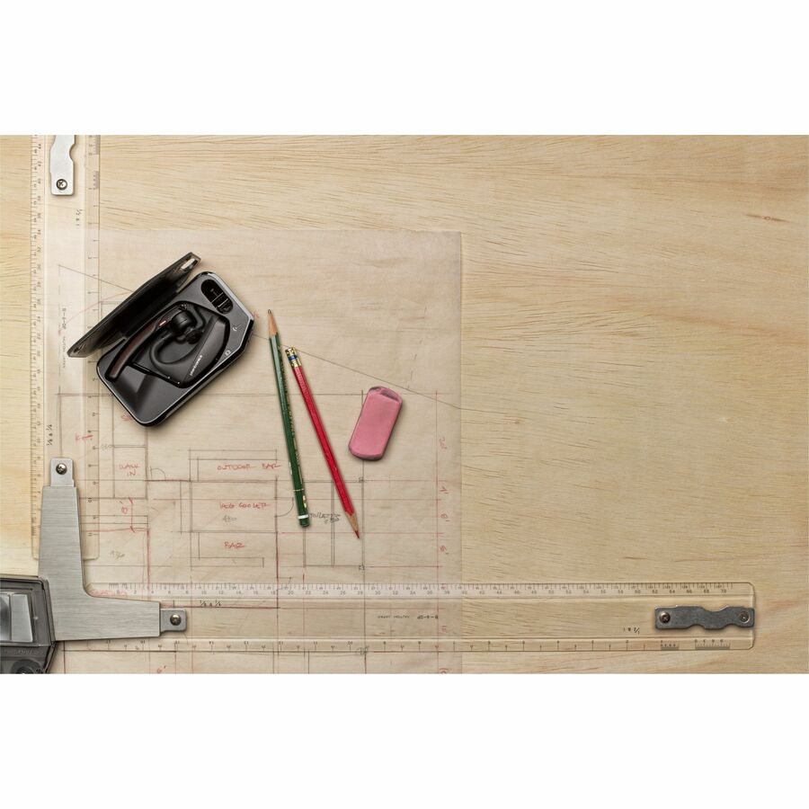 Poly Voyager 5200 USB-A Office Headset TAA - Siri Google Assistant - Mono - Wireless - Blu