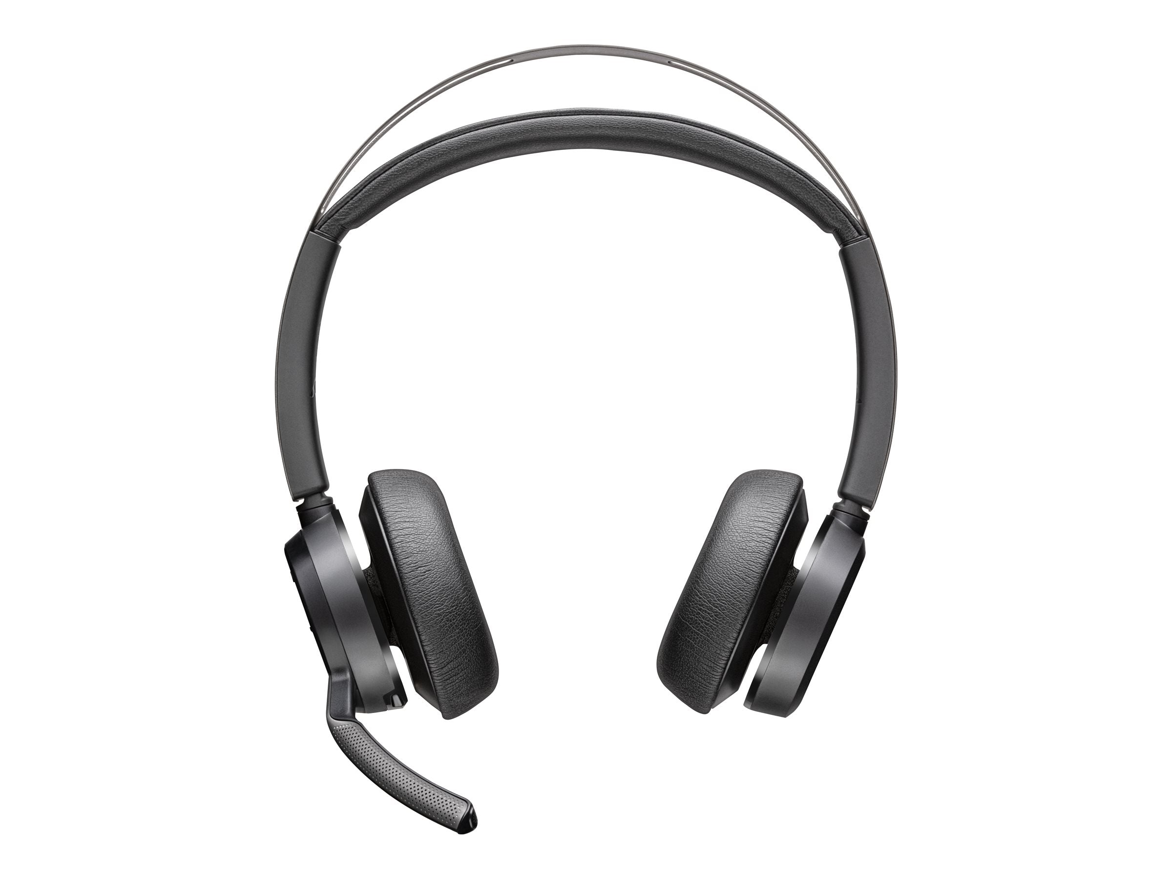 Poly Voyager Focus 2 - Headset - on-ear - Bluetooth - wireless - active noise canceling - USB-C via Bluetooth adapter - black 9T9J3AA#AC3