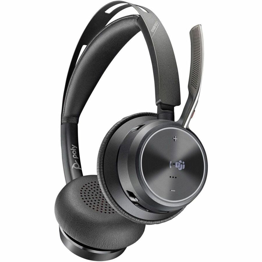 Poly Voyager Focus 2-M Microsoft Teams Certified With Charge Stand Headset - Google