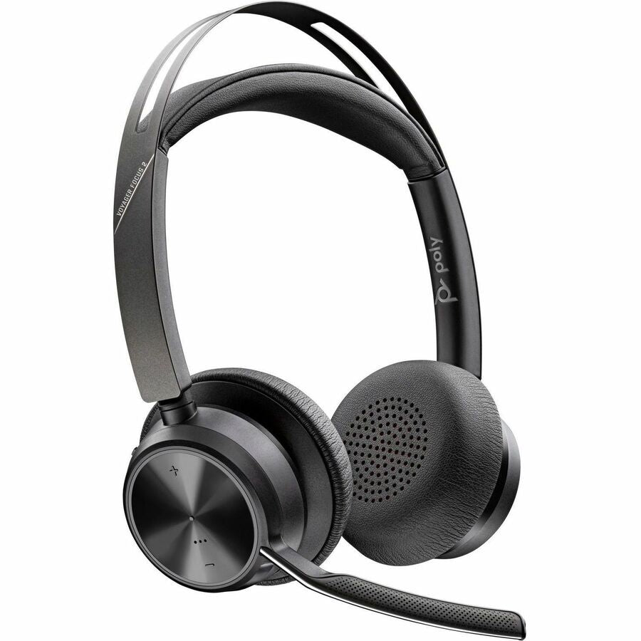 Poly Voyager Focus 2-M Microsoft Teams Certified With Charge Stand Headset - Google