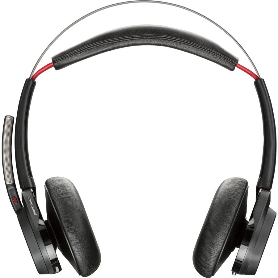 Poly Voyager Focus B825 USB-A With Charge Stand Headset - Siri, Google Assistant - Stereo