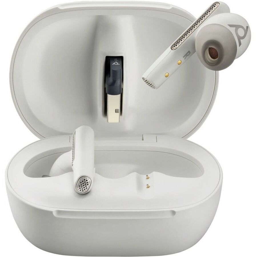 Poly Voyager Free 60+ UC Earset - Stereo, Mono - True Wireless - Bluetooth - 9.8 ft - 20
