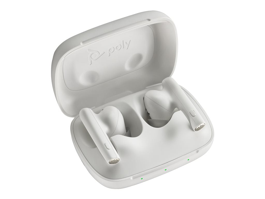 Poly Voyager Free 60 UC M - True wireless earphones with mic - in-ear - Bluetooth - active noise canceling - USB-A via