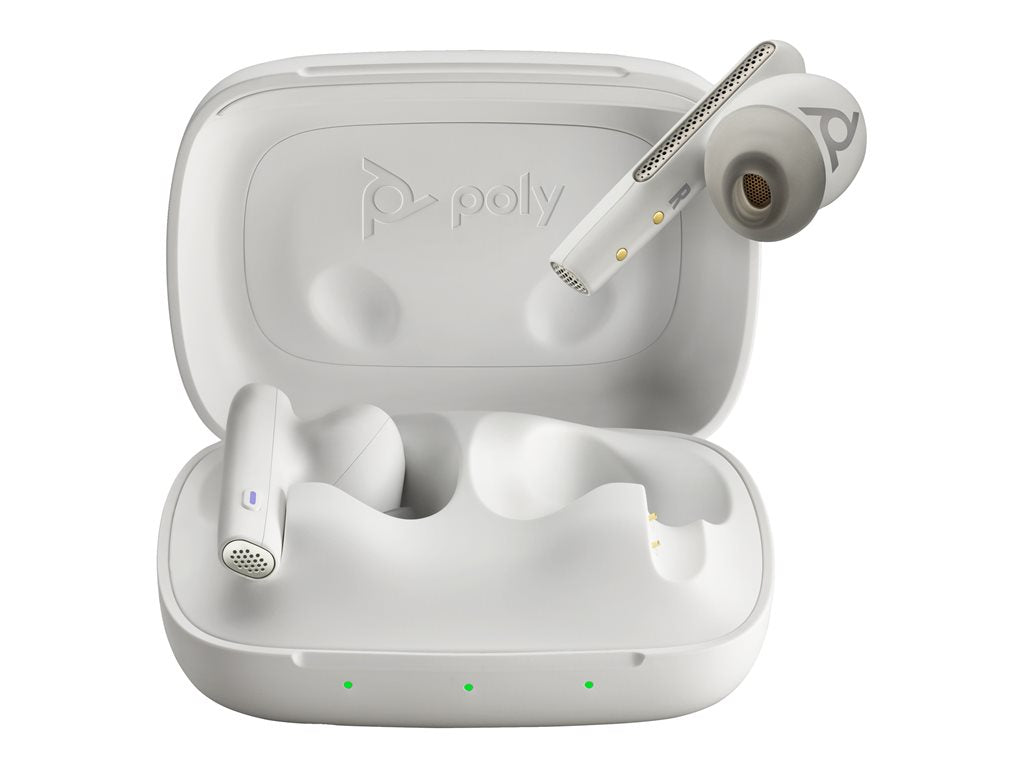 Poly Voyager Free 60 UC M - True wireless earphones with mic - in-ear - Bluetooth - active noise canceling - USB-A via