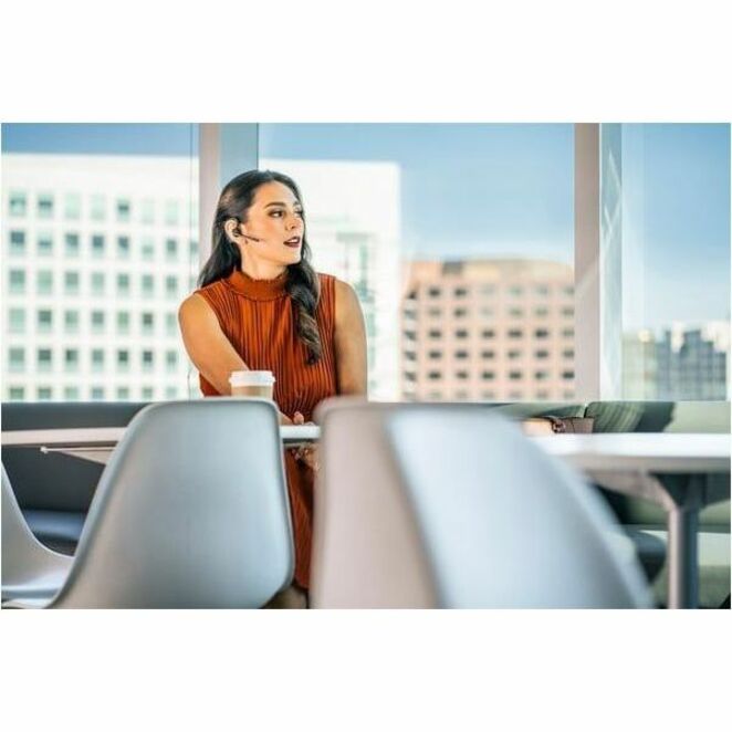 Poly oyager 5200 Office Headset +USB-A to Micro USB Cable TAA - Google Assistant, Siri -
