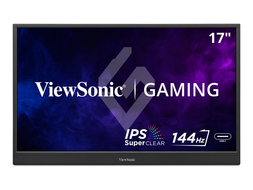 Portable Gaming Monitor 144Hz - ViewSonic VX1754 IPS Display with FreeSync | Tecisoft