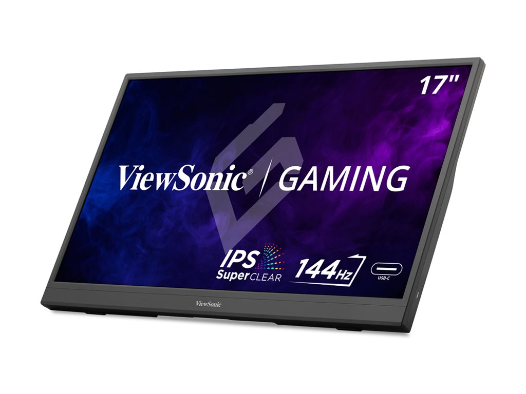 Portable Gaming Monitor 144Hz - ViewSonic VX1754 IPS Display with FreeSync | Tecisoft