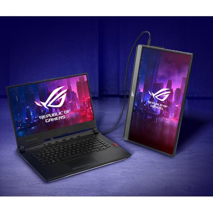 Portable Gaming Monitor 240Hz - ASUS ROG Strix 17.3" USB-C Display | Tecisoft XG17AHPE