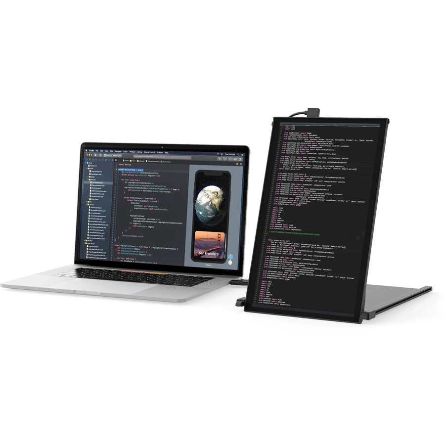 Portable Laptop Monitor - Mobile Pixels DUEX Plus 13.3" Full HD USB-C Dual Screen 101-1006P01