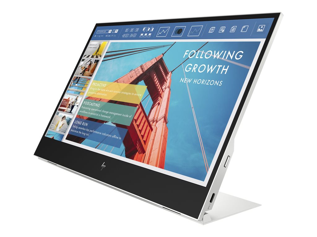 Portable Monitor External Display - HP E14 G4 USB-C FHD IPS | TecISoft 1B065AA#AC3