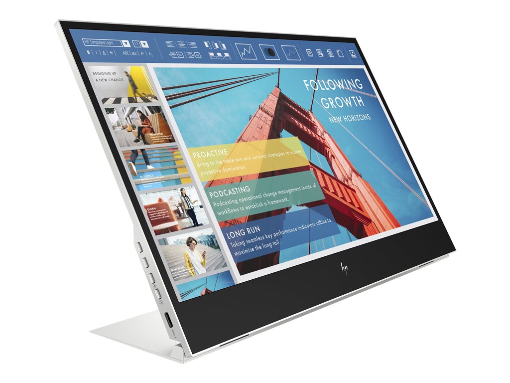 Portable Monitor External Display - HP E14 G4 USB-C FHD IPS | TecISoft 1B065AA#AC3