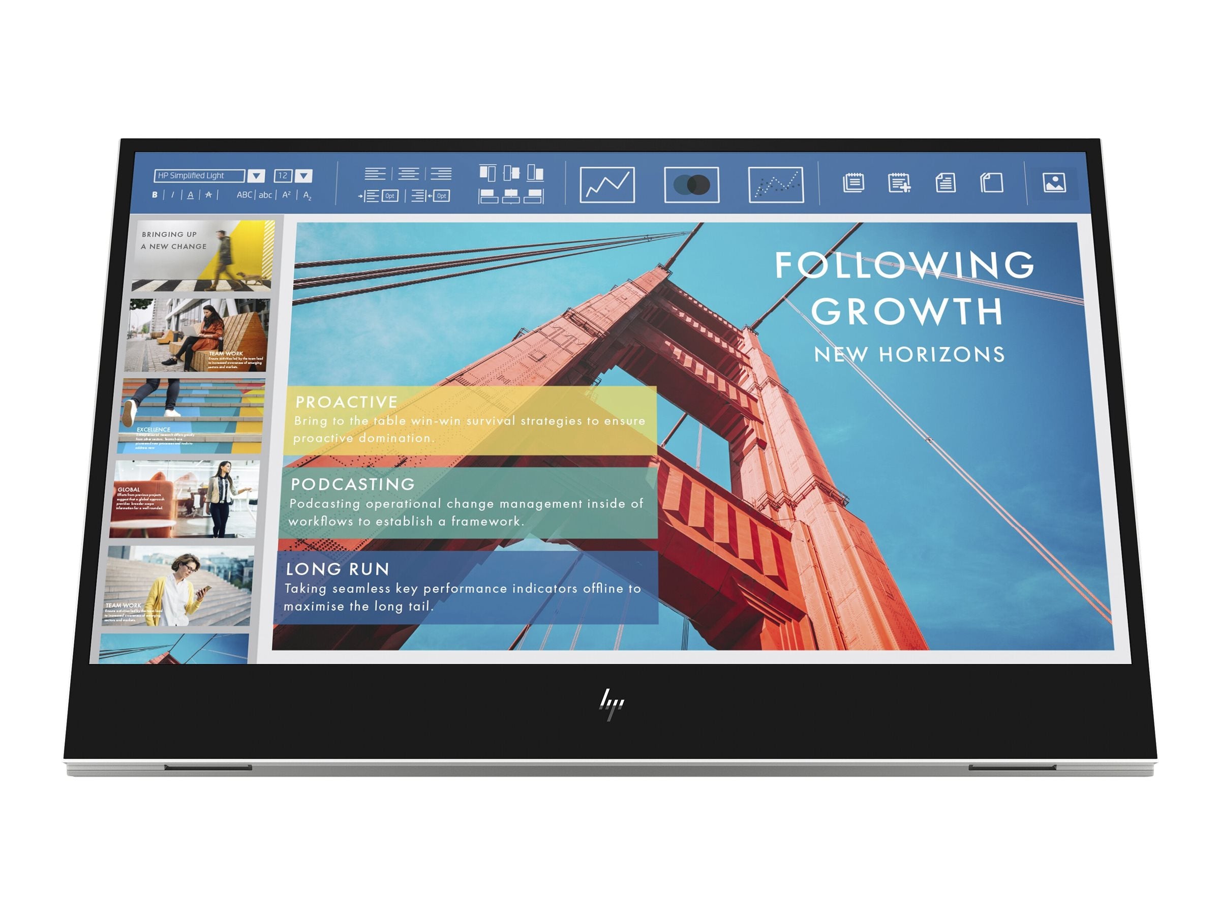 Portable Monitor External Display - HP E14 G4 USB-C FHD IPS | TecISoft 1B065AA#AC3