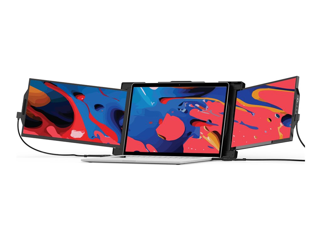 Portable Monitor - Triple Screen Laptop Extender | Mobile Pixels 101-1003P04
