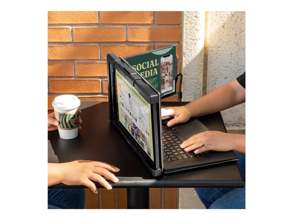 Portable Monitor - Triple Screen Laptop Extender | Mobile Pixels 101-1003P04
