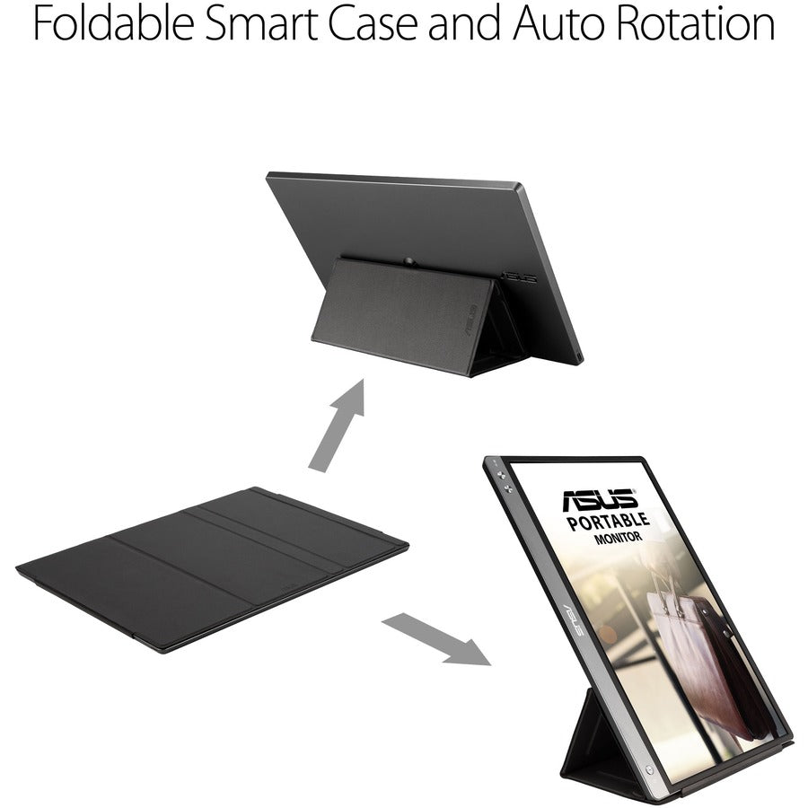 Portable Monitor USB-C - ASUS ZenScreen MB14AC 14 inch IPS Full HD Mobile Display | TecISoft
