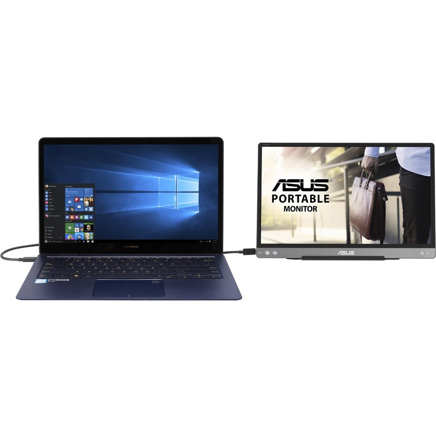 Portable Monitor USB-C - ASUS ZenScreen MB14AC 14 inch IPS Full HD Mobile Display | TecISoft