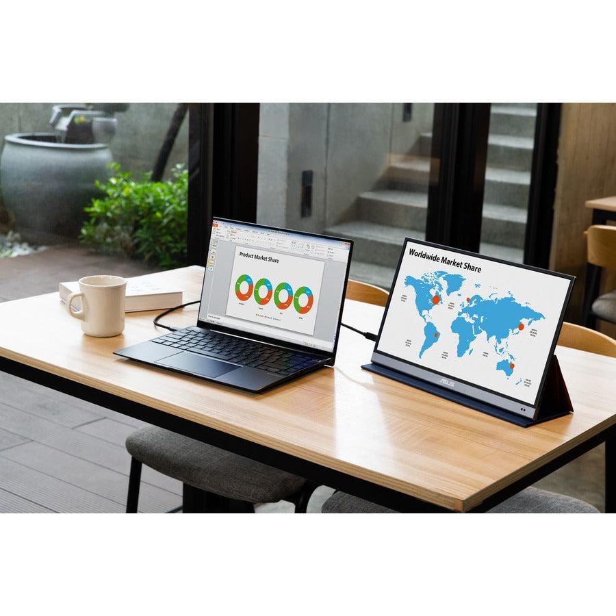 Portable OLED Monitor 13.3 Inch - USB-C Display | TecISoft MQ13AH