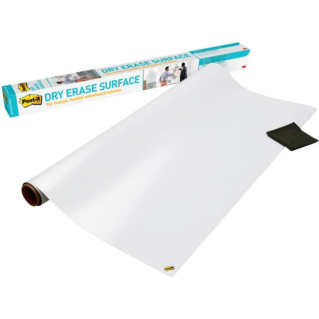 Post-It&Reg; Self-Stick Dry-Erase Film Surface Def4X3