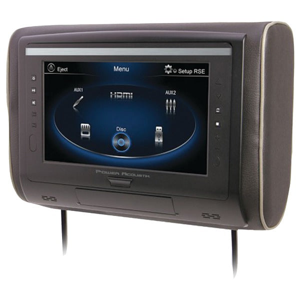 Power Acoustik H-94 9" LCD Universal Headrest with IR & FM Transmitters & 3