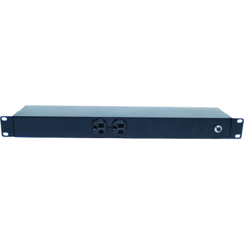 Power Distribution Unit 1U - Rackmount Surge Protection 10-Outlet | TecISoft OES1015HV