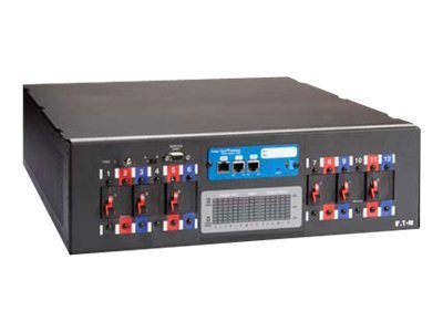 Powerware Rack Power Module RPM-3U - Power distribution unit (rack-mountable) - AC 208 V - 3-phase - RS-232 - output
