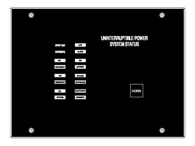 Powerware Remote Monitor Panel II - UPS monitoring module