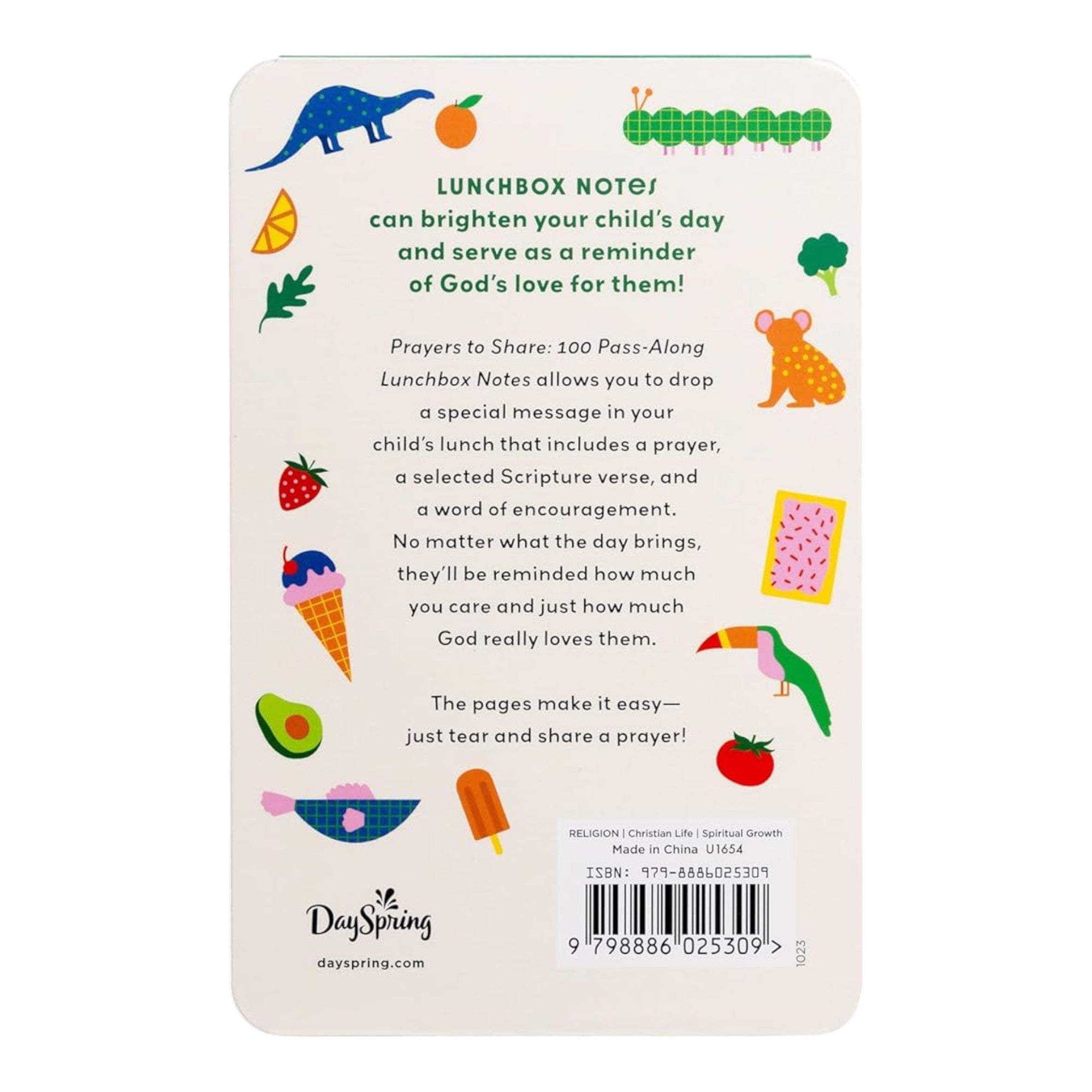 Prayers to Share: 100 Pass Along Lunch Box Notes