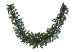 Pre-lit Catalina Spruce Swag Garland - 6 Feet Long