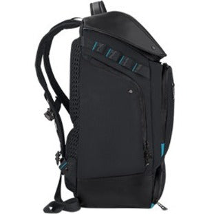 Predator Carrying Case (Backpack) For 17" Notebook - Teal, Black