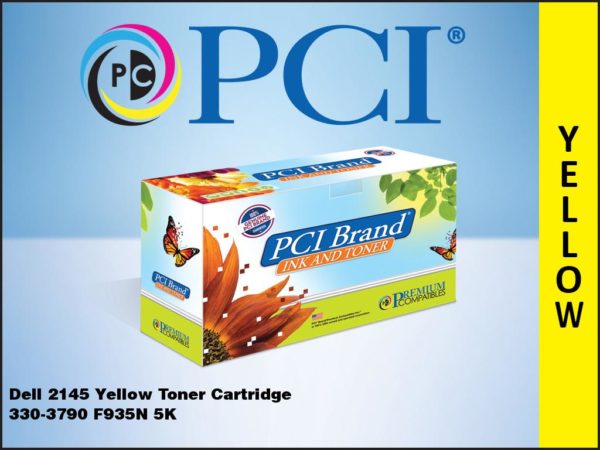 Premium Compatibles 330-3790-PC High Yield Laser Toner Cartridge - Alternative for Dell 330-3790, PRL3303790, M803K, 330-3790, F935N, 0M803K, 3303790, 0F935N - Yellow - 1 / Pack