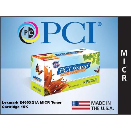 Premium Compatibles E460X21AM-PCI MICR Laser Toner Cartridge - Alternative for Lexmark 24B281G, E260A21A, M, E360H21A, M, E460X21A, M, E462U11A - 1 / Pack