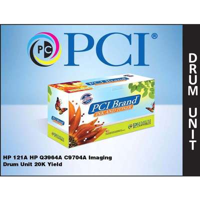 Premium Compatibles HP 121A Q3964A C9704A Imaging Drum Unit 20K Yield Made in the USA C9704ARPC